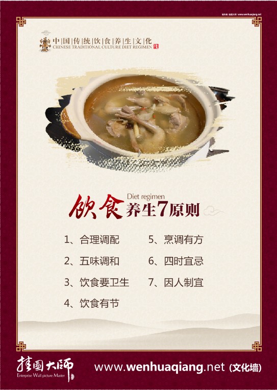 中国传统饮食养生文化-饮食养生七原则